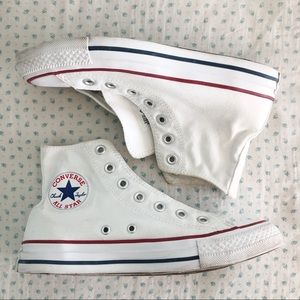 White High Top Converse